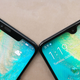 Mate 20 Pro on the left, standard Mate 20 on the right.